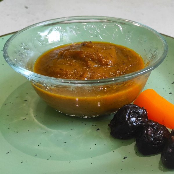 Рецепт пюре из моркови и чернослива для детей