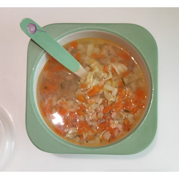 Рыбный суп с домашней лапшой