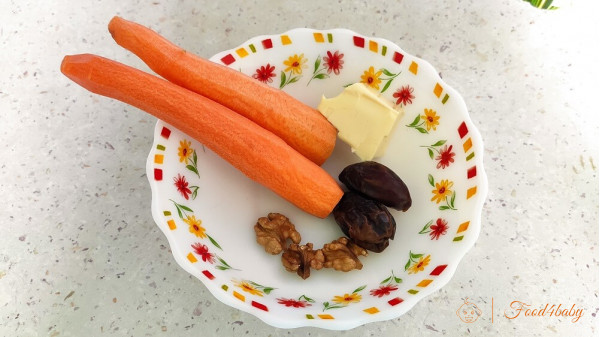 Морковное печенье с рисовой мукой без сахара и яйца!